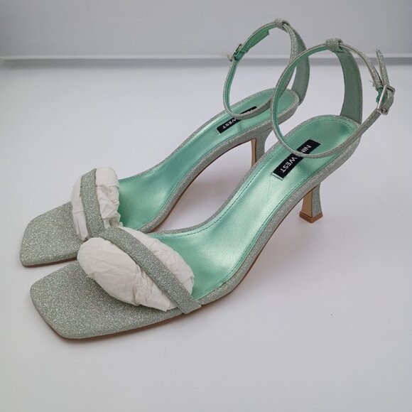 Nine West Women's Ripe Heeled Sandals, Women's Size 12 - Picture 1 of 6